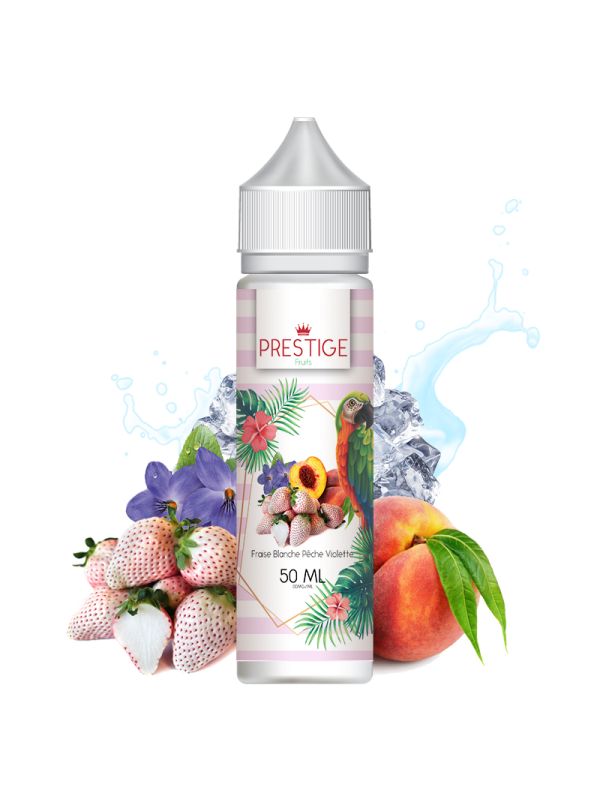 Prestige Fruits - Fraise Blanche, Pêche, Violette 50ml