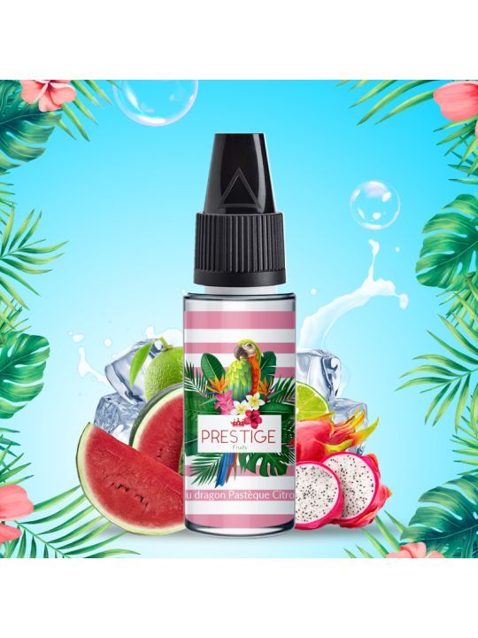 Prestige Fruits - Fruit du Dragon Pastèque Citron Vert Nic Salt 20mg - 50/50 - 10ml