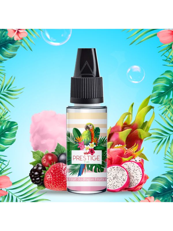 Prestige Fruits - Cotton Candy Fruit du Dragon Fruits Rouges Nic Salt 20mg - 50/50 - 10ml