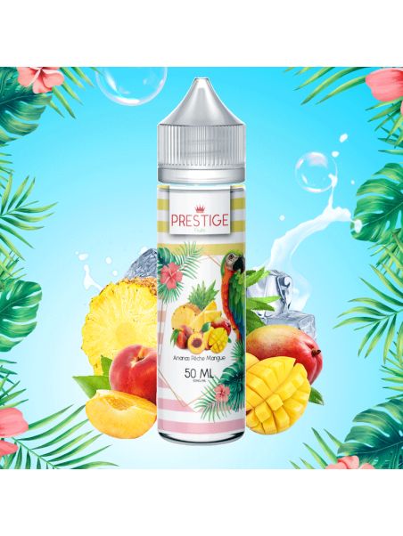 Prestige Fruits - Ananas Pêche Mangue 50ml 50/50